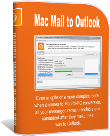 Mac Mail to Outlook vista box